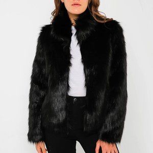 Unreal Fur Delicious Jacket NWT XL